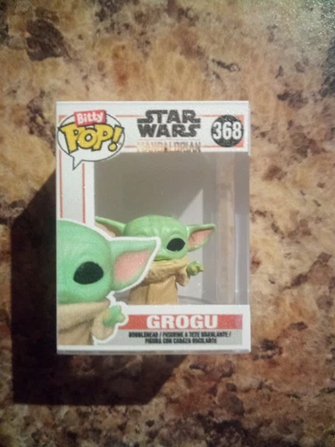 Funko Bitty Pop Star Wars: The Mandalorian #368 Grogu -Mystery Chase Rare 1/6