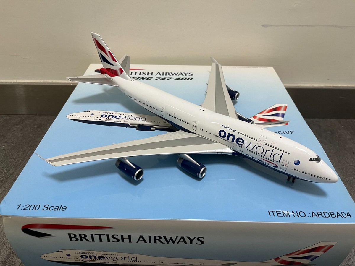 ARD Inflight 200 British Airways BA B747-400 ARD Inflight 200 British Airways BA B747-400