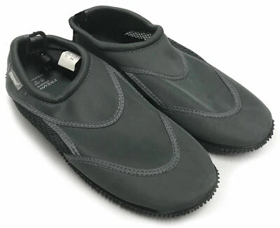 Fresko Mens Aqua Sport Slip On Water Shoes M2002 Grey 10 Medium US