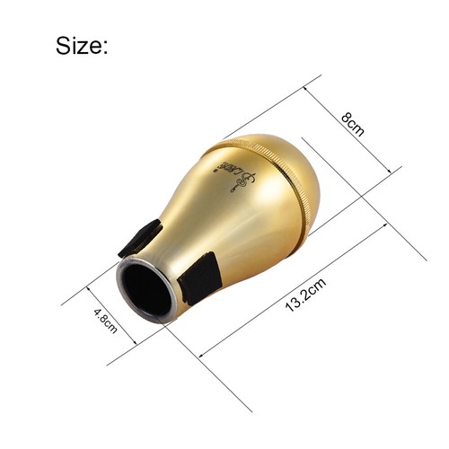 Light-weight Practice Trombone Straight Mute Sourdine Y9N9 - Picture 7 of 9