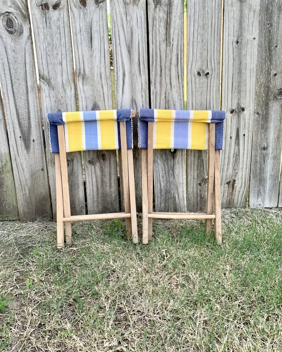 Vintage camp stool clearance