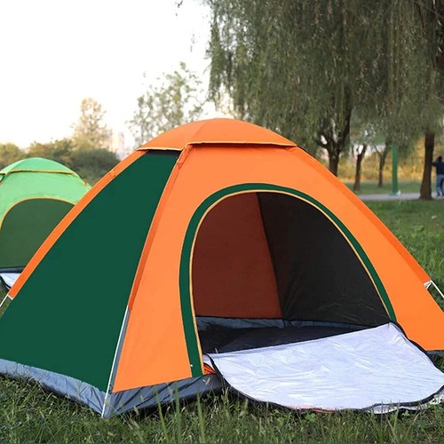 3-4 Man Automatic Pop Up Tent Camping Tent Waterproof Outdoor Hiking Travel Tent - Picture 6 of 24