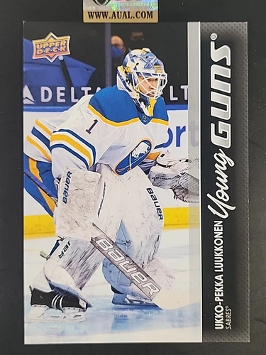 OVERSIZED 2021-22 Upper Deck #202 Ukko-Pekka Luukkonen Young Guns OVERSIZED RC