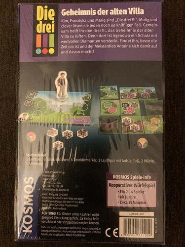 Secrets of the Old Mansion Kosmos Game NEW & SEALED Geheimnis der Alten Villa - Picture 2 of 2