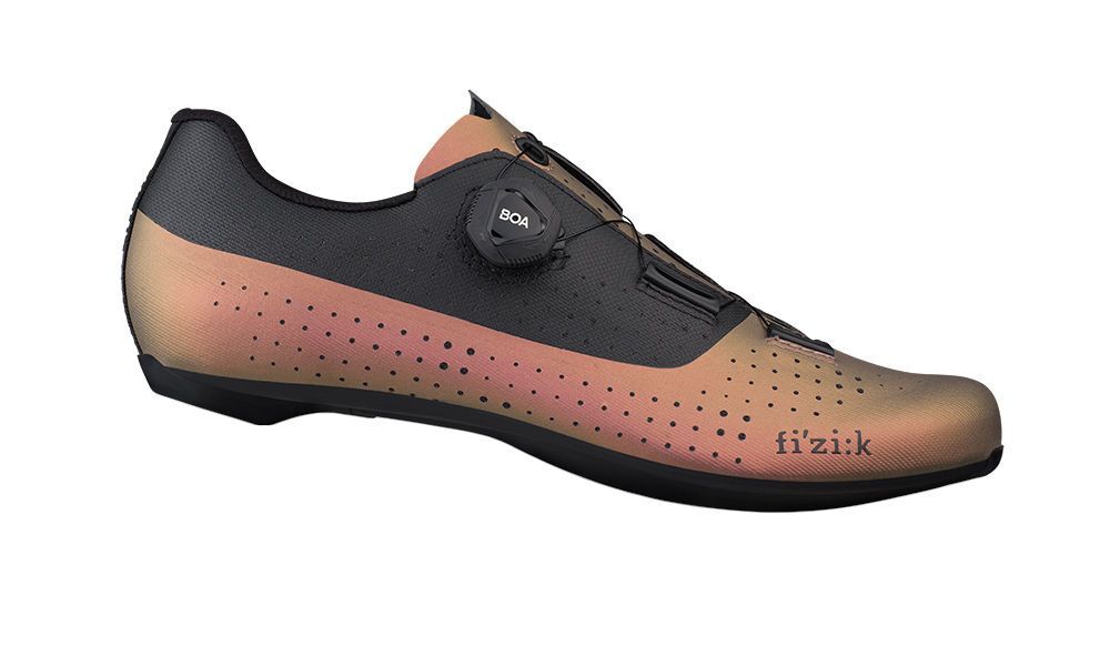 fizik TEMPO R4 41.5 COPPER/BLACK【ほぼ新品】 Fizik Tempo Overcurve R4 Iridescent Men's Cycling Shoes