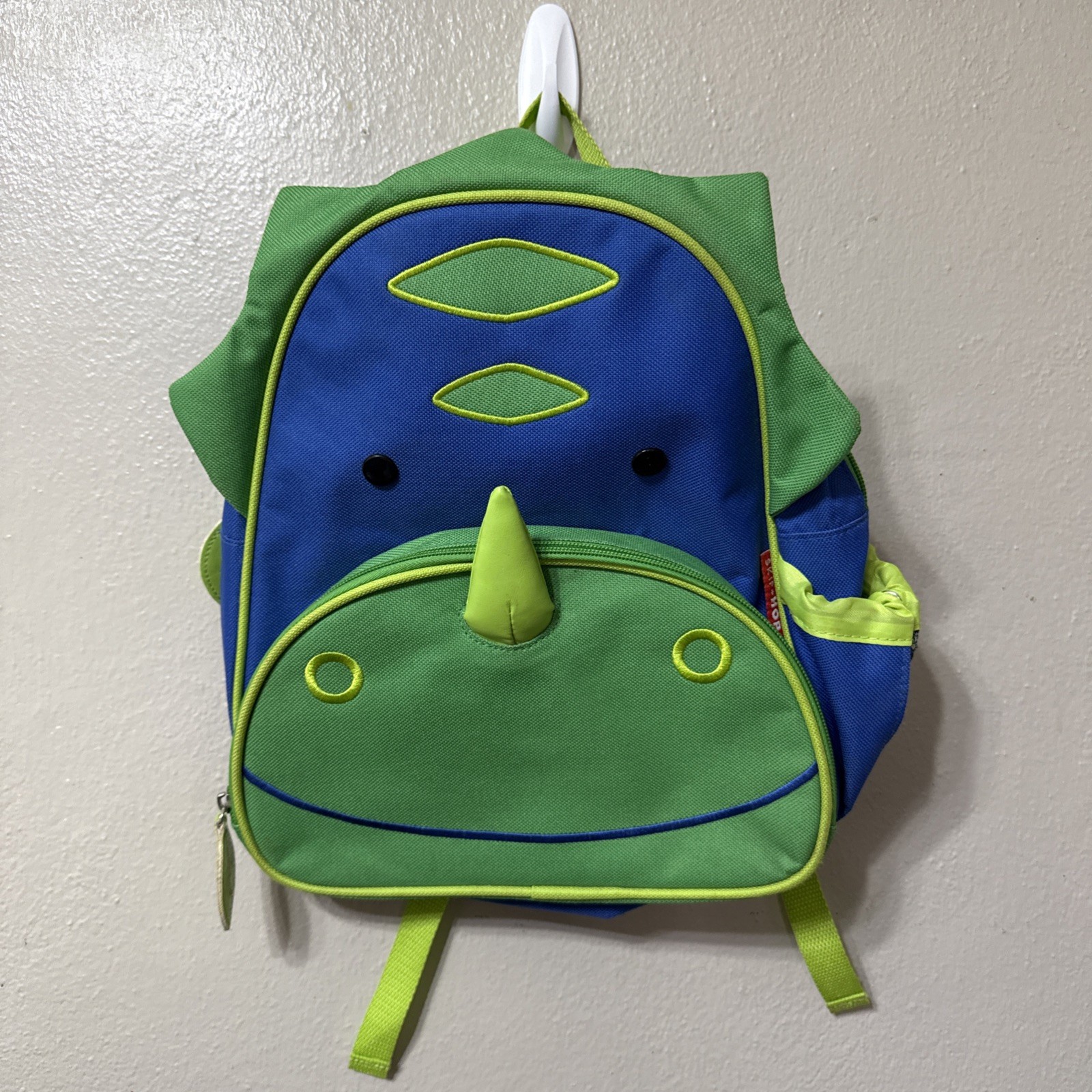 Blue Green Dinasaur Small Kids School Bag Toddler#33