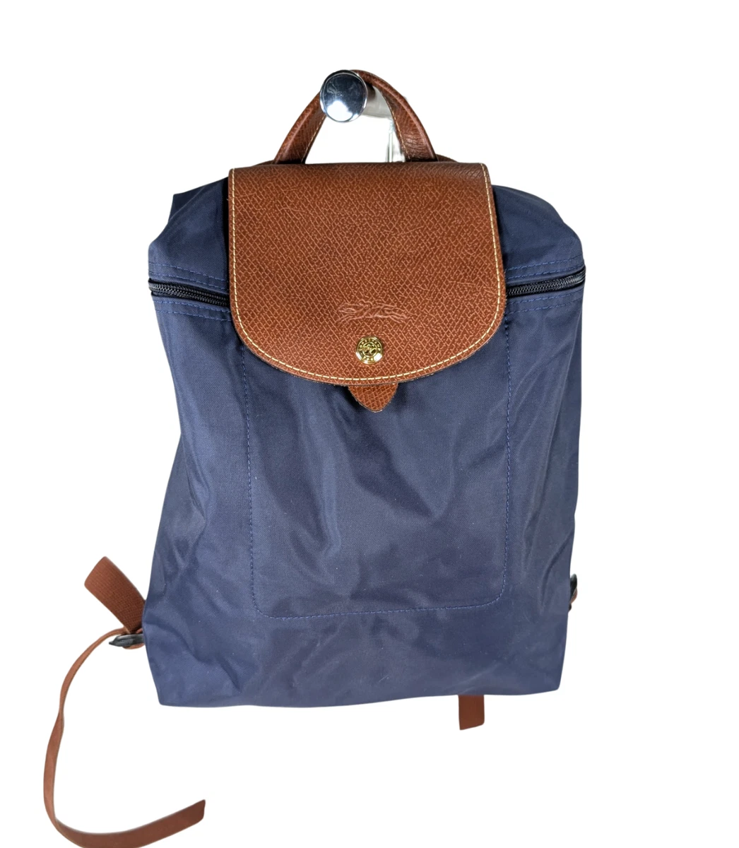 Longchamp Backpack Blue Bags & Handbags for Women for sale 