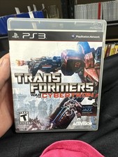 Transformers: War for Cybertron (Sony PlayStation 3) CIB - Jazz Variant - Clean!