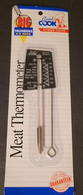 Good Cook Big Numbers E-Z Read Meat Thermometer Kitchen (NEW)