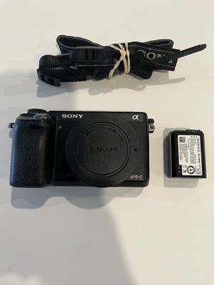 Sony Alpha NEX-6 16.1MP Digital Camera - Black (Body Only)
