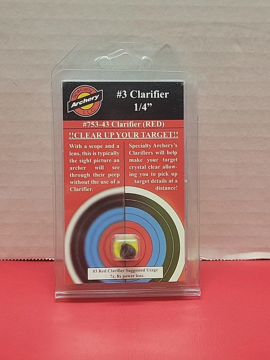Clarificador Para Mira De Arco Compuesto – 37/45 Grados – AME Peep Sight 7 Kit – Ambidiestro
