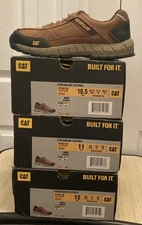 Caterpillar Streamline Leather Mens US-SZ-10.5 Lace Up Oxford shoe P74116. NEW.