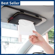 Car Tissue Holder, Car Visor Tissue Holder, Perfect Solid Color Auto Tissue B...
