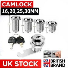 Camlock Locker Lock Furniture Lock Mail Box All Sizes Cabinet Drawers Lockers