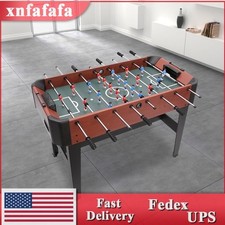 47" inch Foosball Soccer Game Table Standard Size Foosball Table for Home Game