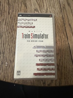 Mobile Train Simulator PSP Japanese Complete In Box Tested Working 