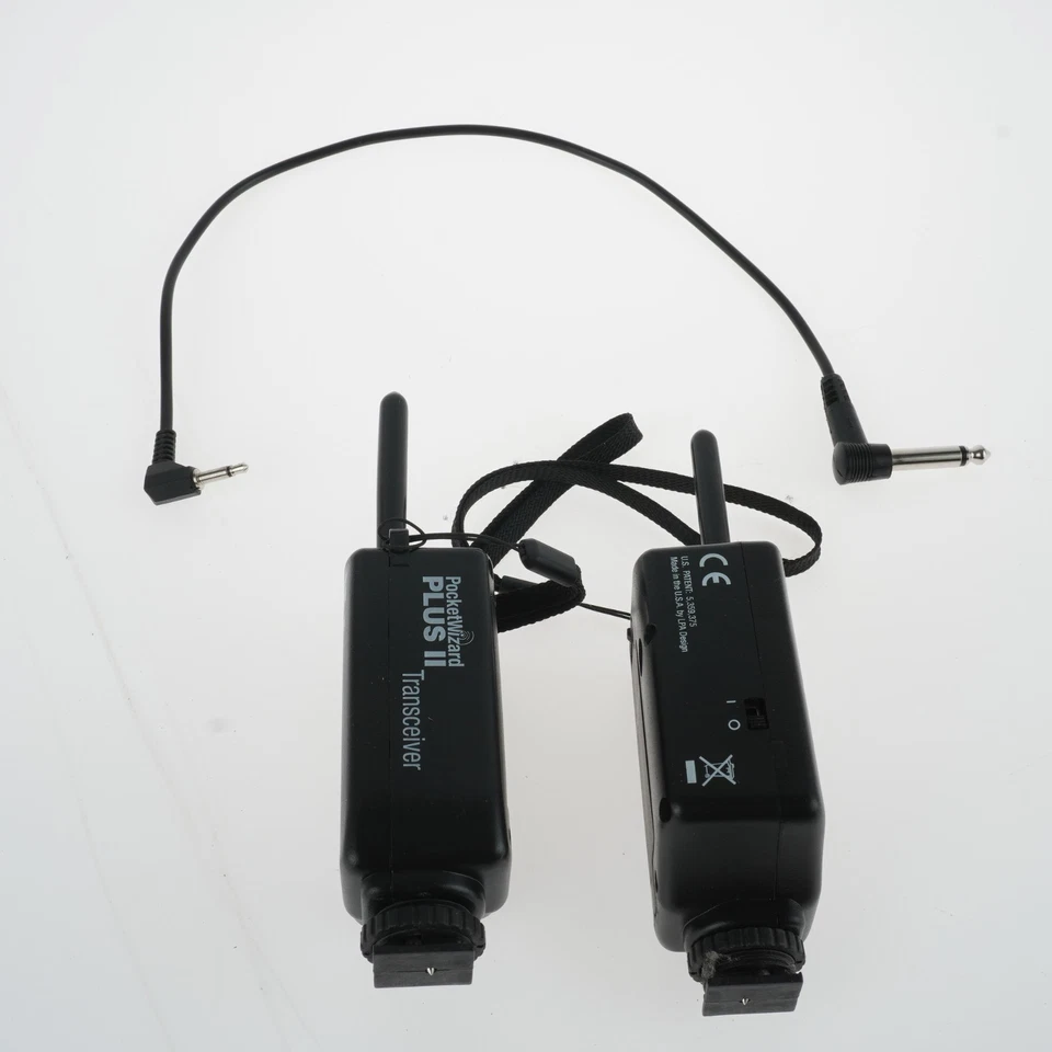 PocketWizard Plus II Transiceiver lot of 2 - tested, working - Image 3 of 4