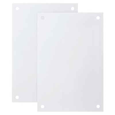 Plaque métal blanc 2 pcs 5.9x3.9" pour sublimation (0.02") - Photo 1/4