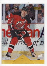 1996-97 Pinnacle Rink Collection Scott Stevens Card #4 New Jersey Devils