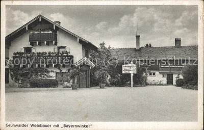 Gruenwald Muenchen Weinbauer Bayernwinkel