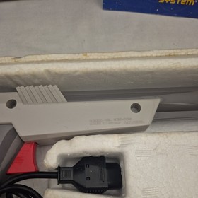 Nintendo Zapper Gun For Nintendo Entertainment System NES Rare Grey Varient