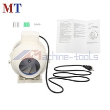 Duct Fan 4" Inline Fan 280 CFM Inline Ventilation Exhaust for Kitchen, Grow Tent