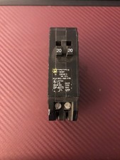 SQUARE D HOMT2020 Homeline 20 amp Twin 1 Pole Tandem Circuit Breaker