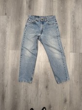 Vintage 90s 1998 Made In USA Levi  s 550 Light Wash Jeans Tagged 34x30