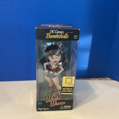 DC Comics Bombshells Wonder Woman Loot Crate Metallic Edition