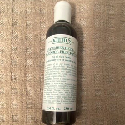 Kiehl's Cucumber Herbal Alcohol-Free Toner 8.4 fl. oz. 250 ml