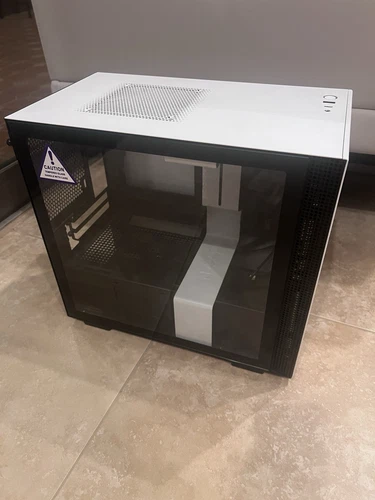 NZXT H210 Mini-Itx White Tempered Glass Desktop Computer Case