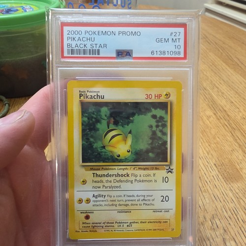 Pikachu graded PSA 10 for sale on eBay