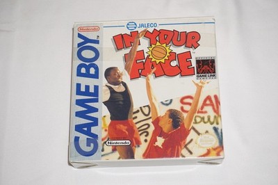 In Your Face (Nintendo Game Boy Gameboy) Complete in Box CIB 