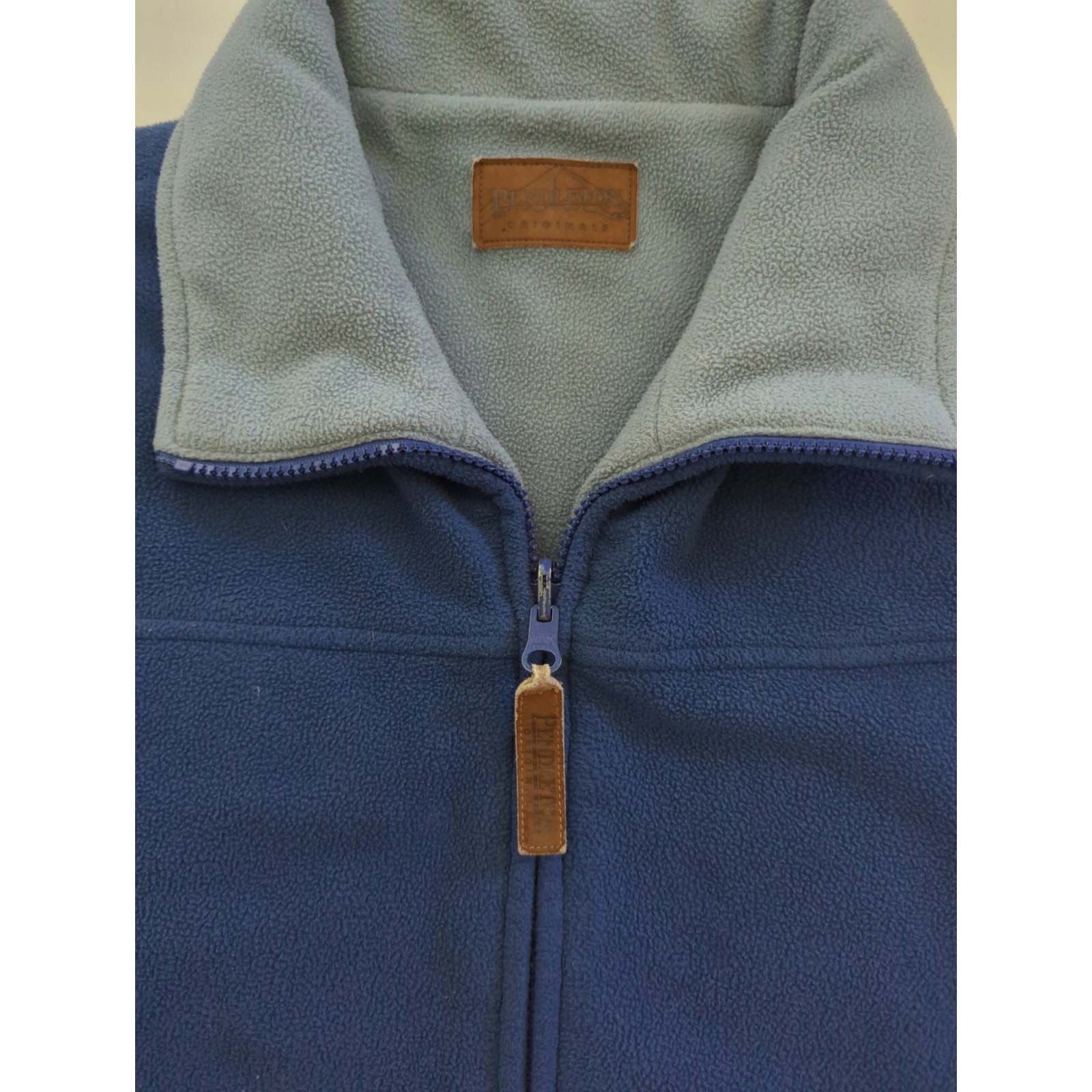 PENDLETON Two Tone Blue Reversible Outerwear Full… - image 2