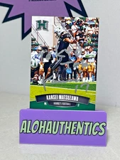 KANSEI MATSUZAWA SIGNED HAWAII WARRIORS 2025 CHOICE FOOTBALL CARD TOKYO TOE 7-11