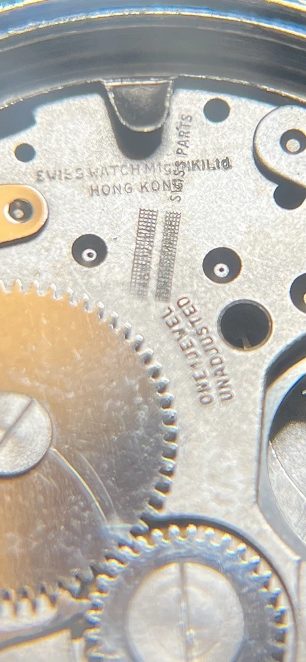 Corona Vintage Manual Mecánico - Pulsera Integrada - Piezas Suiza - ¡Funciona! Foto 3 de 4