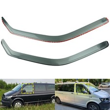 2x Getönte Passend Wind-Regenabweiser Windschutz für VW T5 T6 T6.1 2003-24 2-Tür