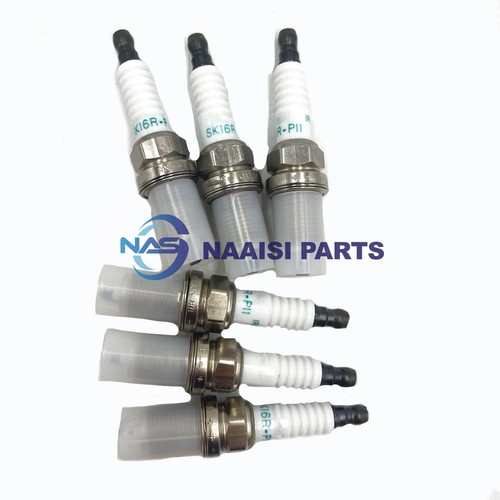 For Lexus IS300 GS300 2001-2005 Iridium Spark Plug Set of 6 Pcs 90919-01219 - Picture 2 of 5