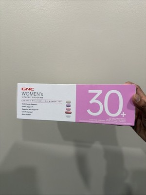 GNC WOMEN'S 30+ Vitapak Program (30 Servings) Exp 02/27 New Unopened