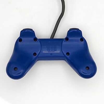 Manette Hori Pad Pour PlayStation PS1 - Modèle SLPH 00033 Bleu Japonais - Occasion