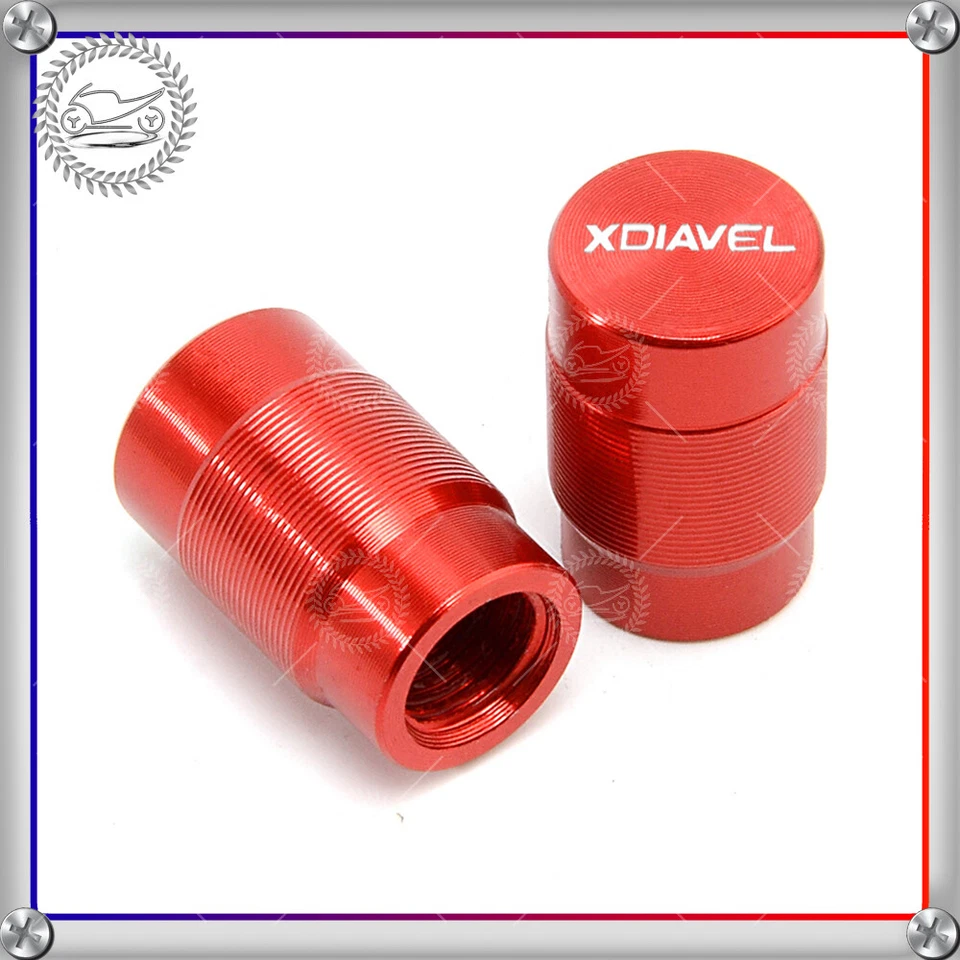 For Ducati XDIAVEL Wheel Tire Valve Stem Caps Cover - Image 2 of 4