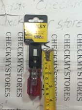 1 STANLEY FLAT TIP SCREWDRIVER Stht64586 NEW Made In USA