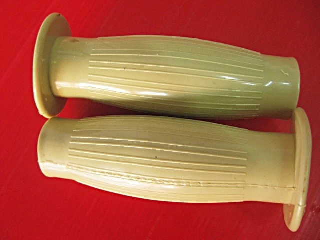 Fit HONDA CB350 CB250 CB450 CB550 7/8" Classic Handle grips set pair Quality#BI# Foto 4 de 4