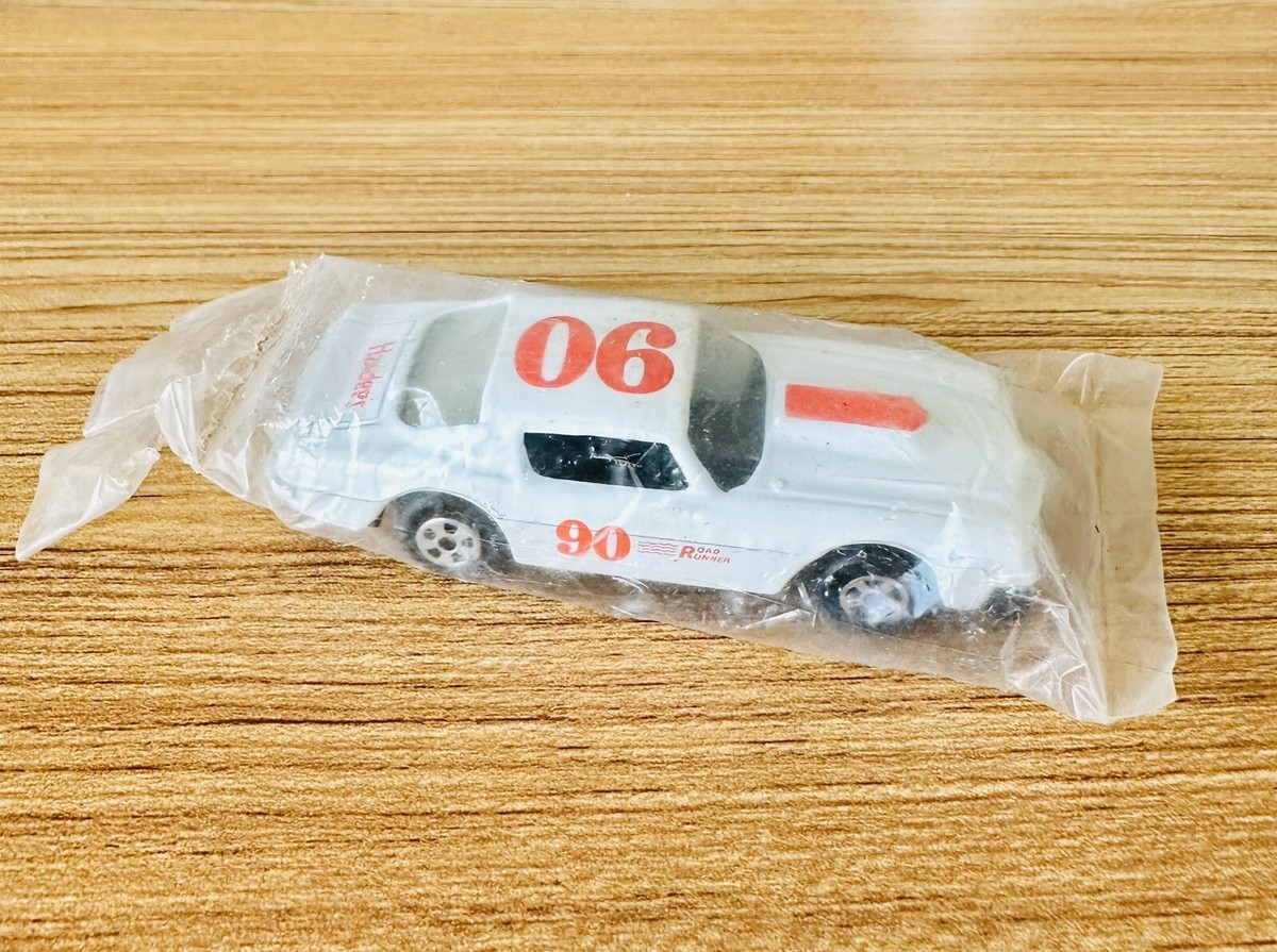 Vintage 1980 Ertl Hardees #90 Road Runner Camaro White Sealed In