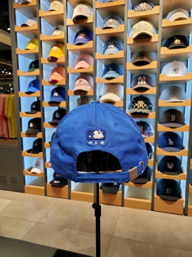 MLB Rookie Ball Cap 3ACP7701N-07BLS Blue LA unisex Hat - Picture 3 of 4