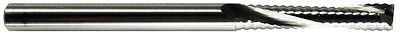 VHW Schruppfräser D10x32x80mm S10 2Z VHM Spiralfräser Oberfräser S188.100.11