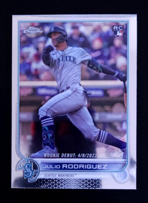 2022 Topps Chrome Update Julio Rodriguez RC Rookie #USC165