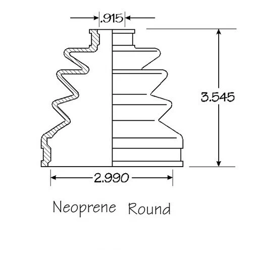 Juego de 4 kit de arranque eje CV delantero interior exterior para Honda Element 2003-2011 Foto 4 de 4