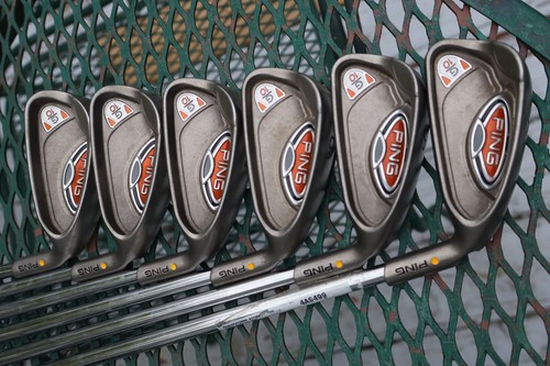Ping G10 Iron Set Yellow-dot Regular-flex shafts 4-9 irons: 4, 5, 6, 7, 8 and 9 - Picture 3 of 8