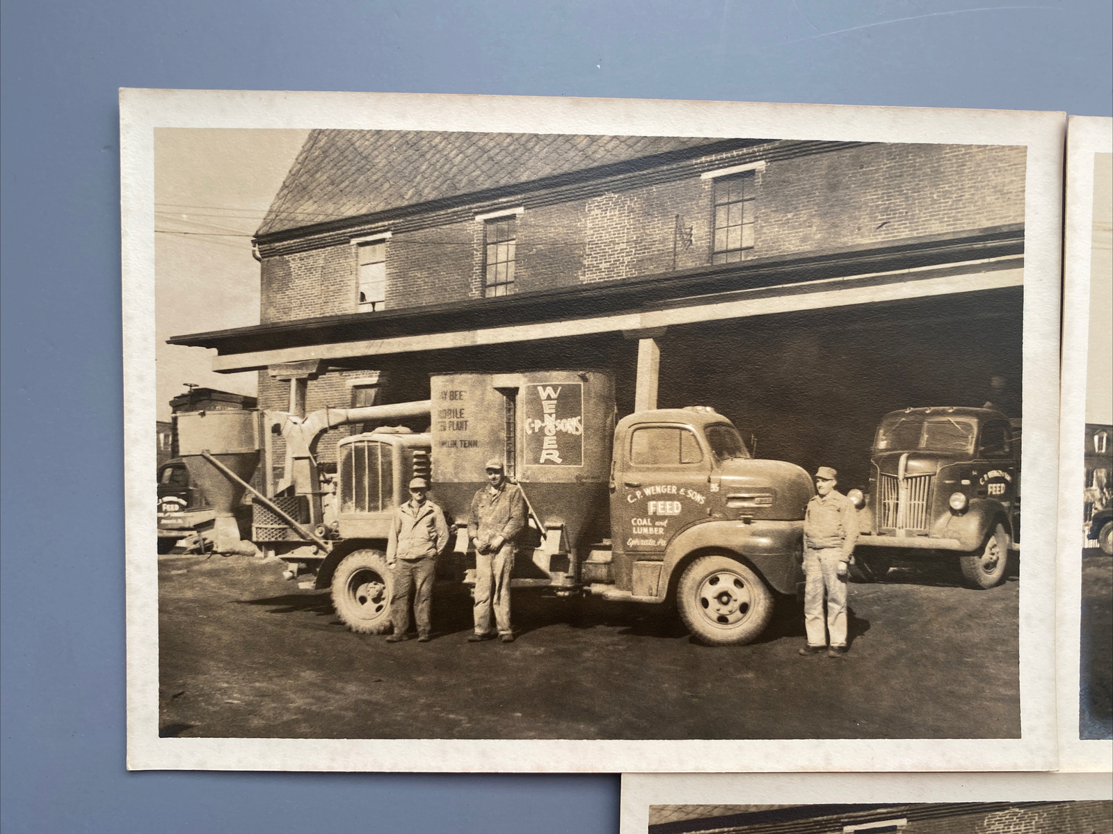 VTG Ephrata Pennsylvania Farmer Photograph Photo Feed Truck Farm Wenger & Sons eBay